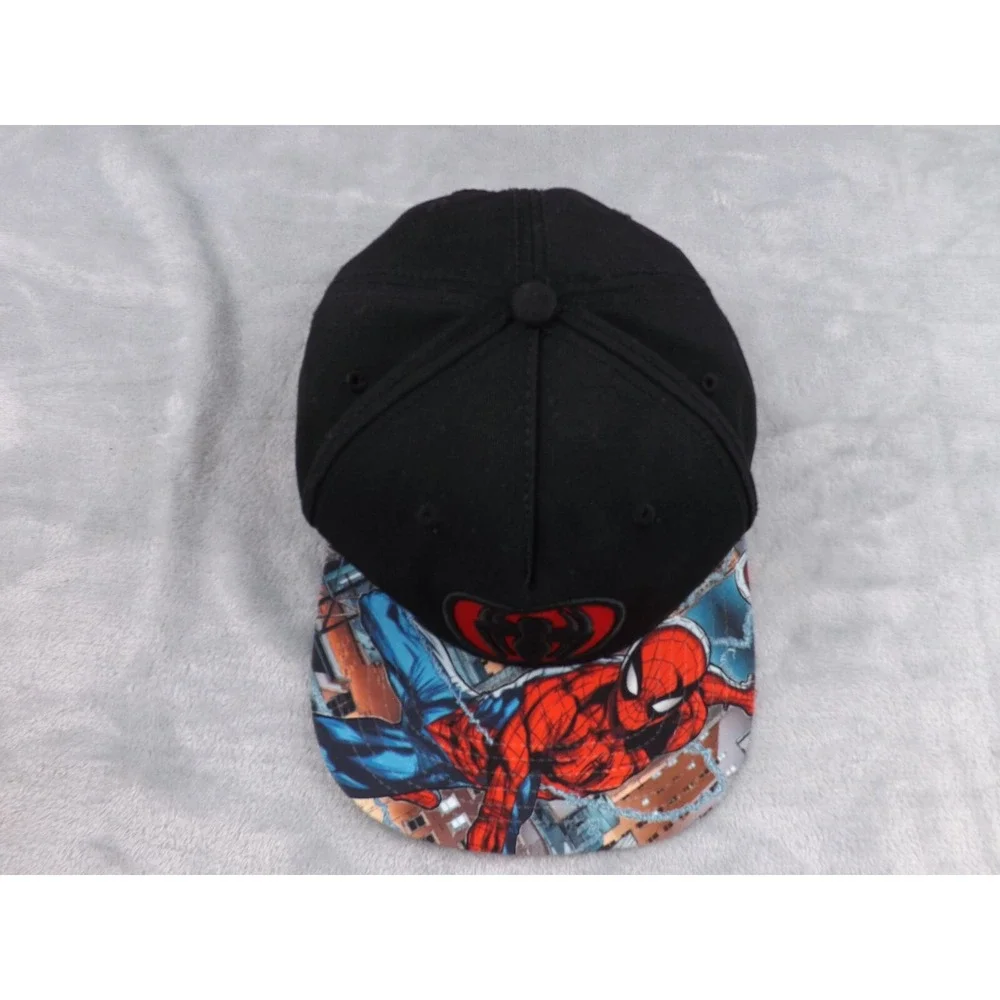 Spiderman Marvel Cap/Hat Graphic‎ Multicolor Snapback One Size Fits Most Spider